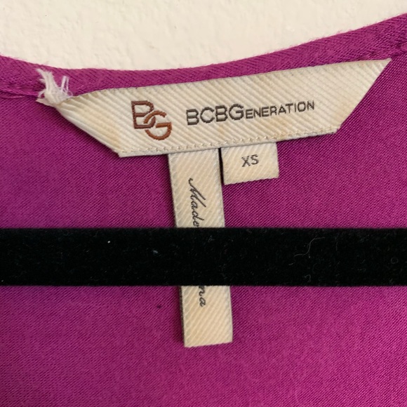 BCBG Generation pink and black zipper dress - Picture 4 of 5